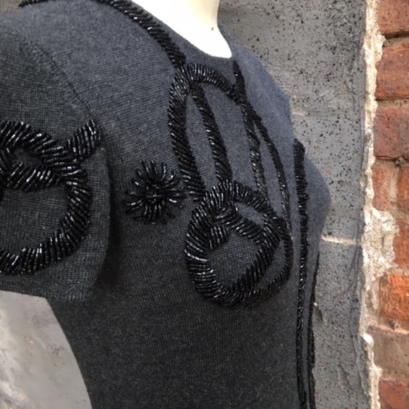 TORY BURCH Wool Sequin Dress - Picture 4 of 7